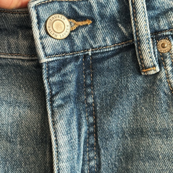 Lauren Ralph Lauren Women's Cutoff Denim Shorts - Picture 5 of 11